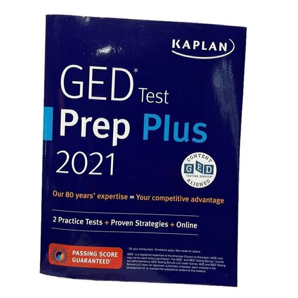 Kaplan Other - Kaplan GED Test Prep Plus 2021 Book